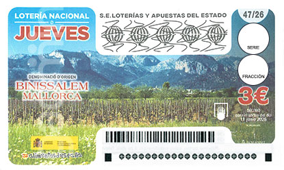 Adm�n de Loter�as n� 31 - Loter�a  Jueves 11/06/2026